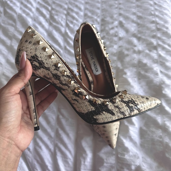 Steve Madden snakeskin pumps Proto-s - Picture 3 of 4